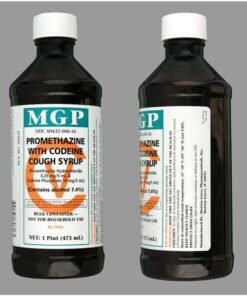 Promethazine HCl 6.25 mg / 5 mL Syrup Bottle 16 oz.